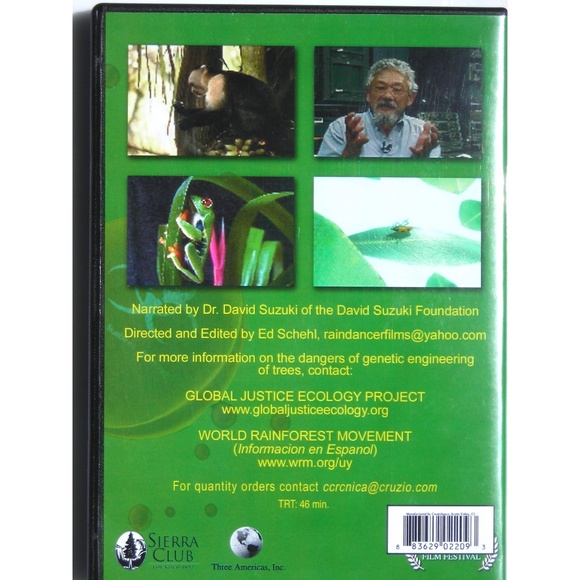 🦋 A Silent Forest The Growing Threat Genetically Engineered Trees DVD - Picture 2 of 2
